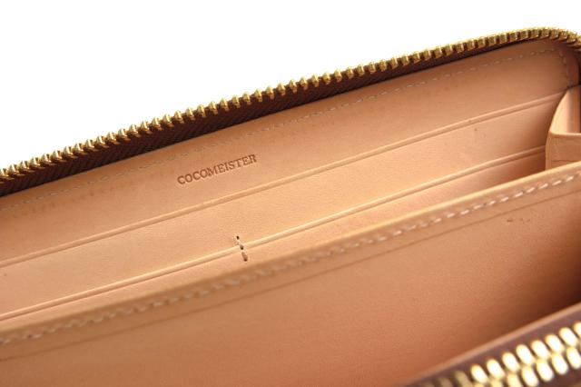 ○ココマイスター COCOMEISTER マットーネ ヌメ革 長財布 Mattone Over The Wallet マットーネ オーバーザウォレット 小銭入れあり 中古の通販は