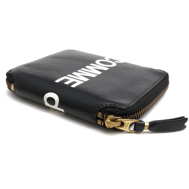 ○コムデギャルソン COMME des GARCONS 牛革 カーフ 財布 SA2100HL CDG Wallet Huge Logo ユニセックス ラウンドジップ ラウンドフ 中古_2