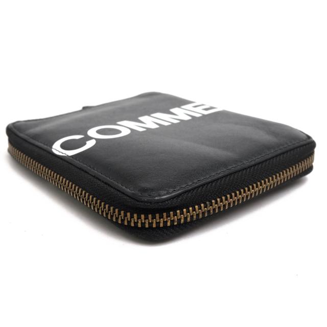 ○コムデギャルソン COMME des GARCONS 牛革 カーフ 財布 SA2100HL CDG Wallet Huge Logo ユニセックス ラウンドジップ ラウンドフ 中古_3
