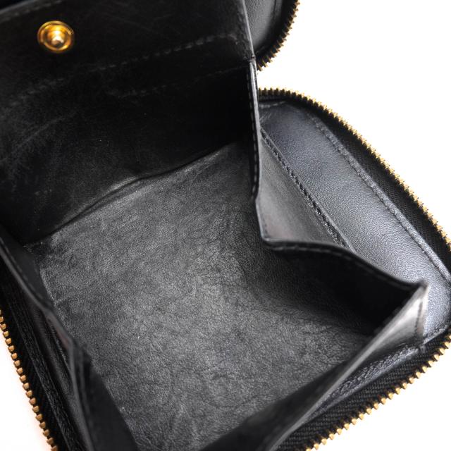 ○コムデギャルソン COMME des GARCONS 牛革 カーフ 財布 SA2100HL CDG Wallet Huge Logo ユニセックス ラウンドジップ ラウンドフ 中古_7