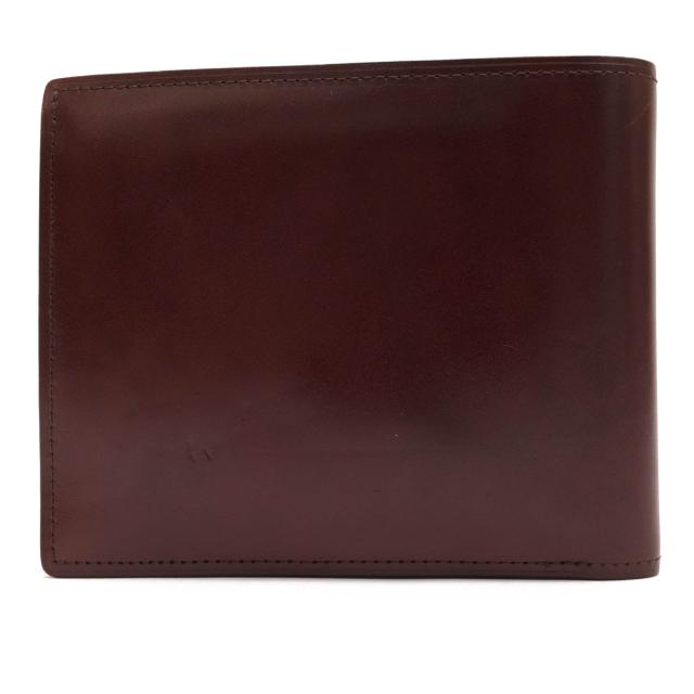 ○スロウ SLOW 馬革 コードバン 財布 SO729H CORDOVAN Short wallet 小銭入れあり 二つ折り メンズ 【中古】 中古_1
