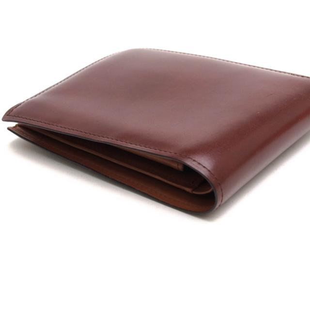○スロウ SLOW 馬革 コードバン 財布 SO729H CORDOVAN Short wallet 小銭入れあり 二つ折り メンズ 【中古】 中古_3