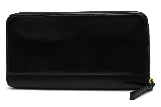 新品　吉田カバン　ポーター　長財布　ブラック　小銭入　本皮 新品 未使用 PORTER 長財布 カレント ラウンドファスナー 黒 新品未