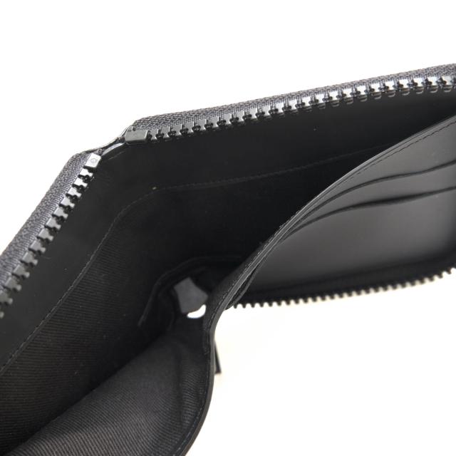 ○マルタンマルジェラ マルジェラ Maison Martin Margiela 牛革 カーフ 財布 S35UI0513 PS935 シグネチャーステッチ ラウンドジッ 中古_7