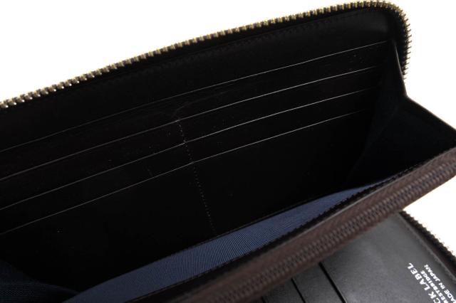 ○ブラックレーベル・クレストブリッジ BLACK LABEL CRESTBRIDGE 一部牛革 長財布 51218-717-09 バーバリーチェック柄 小銭入れあ 中古_6