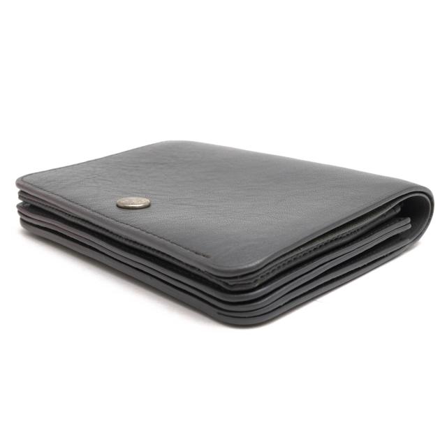 ○スタンダード サプライ STANDARD SUPPLY イタリア産ナッパレザー 牛革 財布 SDS0016 PAL BILLFOLD-FLAP WALLET パル ビルフォー 中古_3