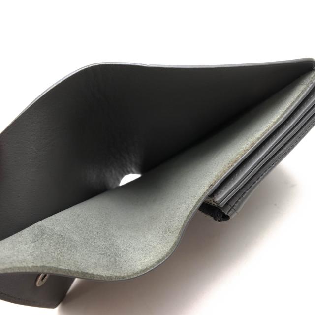 ○スタンダード サプライ STANDARD SUPPLY イタリア産ナッパレザー 牛革 財布 SDS0016 PAL BILLFOLD-FLAP WALLET パル ビルフォー 中古_5