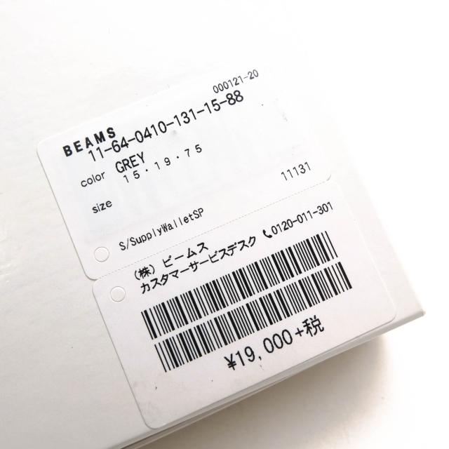 ○スタンダード サプライ STANDARD SUPPLY イタリア産ナッパレザー 牛革 財布 SDS0016 PAL BILLFOLD-FLAP WALLET パル ビルフォー 中古_8