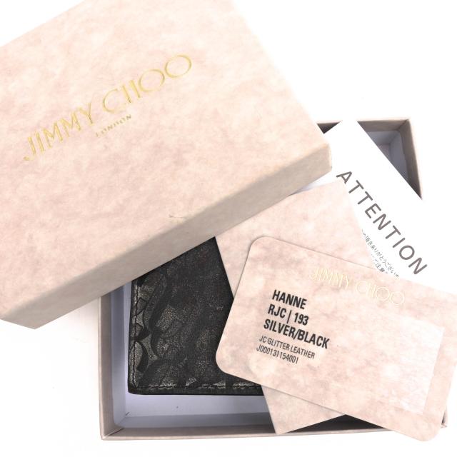 ○ジミーチュウ Jimmy Choo 牛革 カーフ 財布 hanne rjc 193 小銭入れ
