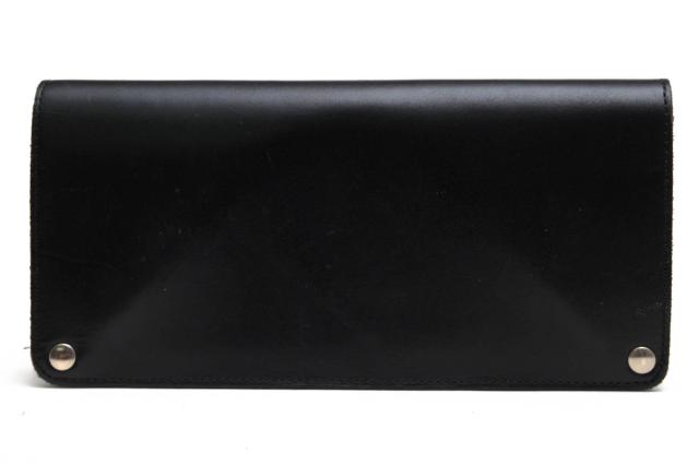 ○コムデギャルソン COMME des GARCONS 牛革 長財布 OZ K917-051-1/1 Portafogli WALLETS “Live Free With Strong Will” 蛇腹式 ユ 中古