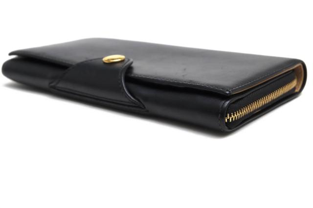 ○J＆Mデヴィッドソン J＆M DAVIDSON ユナイテッドアローズ UNITED ARROWS別注 牛革 カーフ 長財布 17464991343 JMD WOMENS WLT UA 中古_3
