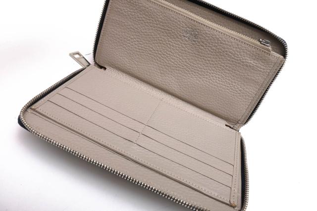 ○レザック LE'SAC マットクロコダイル 長財布 小銭入れあり ラウンドジップ ラウンドファスナー メンズ 【中古】 中古_4