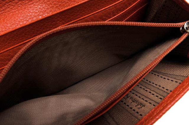 ○フェラガモ Salvatore Ferragamo 牛革 長財布 JL-22 A444 ガンチーニ