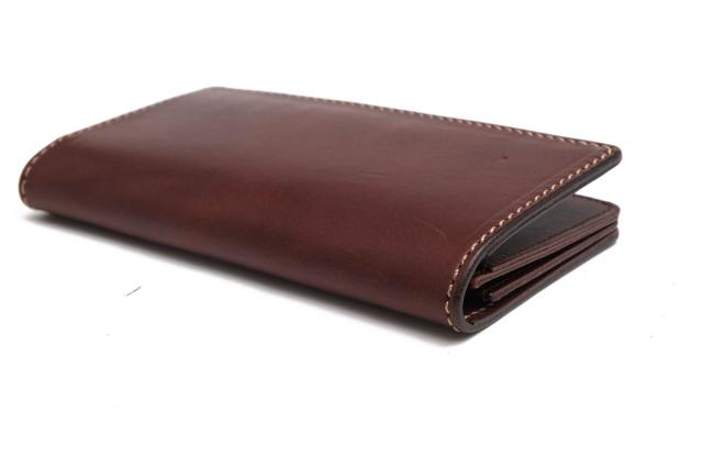 ○ファニー FUNNY ブライドルレザー 牛革 長財布 WALLET Jr. BRIDLE ウォレット ジュニア ブライドル スタンダードモデル 小銭入れ 中古 ○ファニー FUNNY ブライドルレザー 牛革 長財布 WALLET Jr. BRIDLE