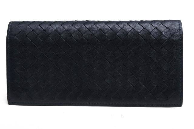 ○土屋鞄 TSUCHIYA-KABAN ソフトエクスプレッシブレザー 山羊革 長財布 KN1313 Knitting ニッティング メッシュロングウォレット   中古