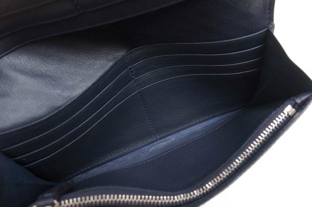 ○土屋鞄 TSUCHIYA-KABAN ソフトエクスプレッシブレザー 山羊革 長財布 KN1313 Knitting ニッティング メッシュロングウォレット   中古 ○土屋鞄 TSUCHIYA-KABAN ソフトエクスプレッシブレザー 山羊革 長財布