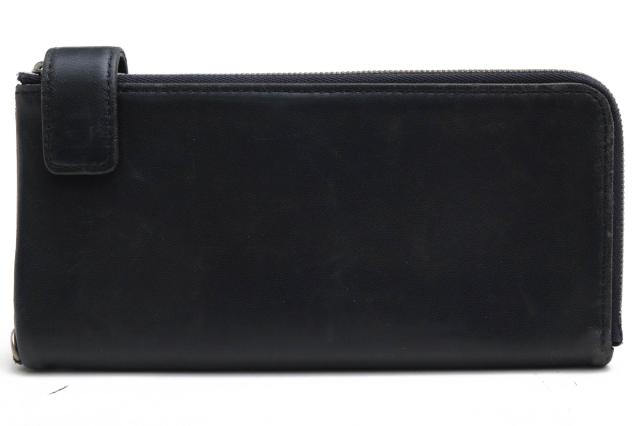 ○ポーター 吉田カバン PORTER 羊革 シープスキン 長財布 035-03429 CRUST LONG WALLET クラスト 小銭入れあり メンズ 【中古】 中古の通販は