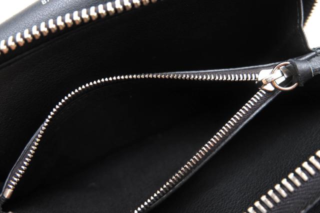 ○バレンシアガ BALENCIAGA 牛革 カーフ 長財布 371661 PAPIER ZA