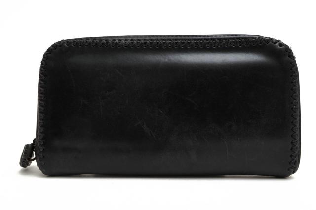 ○ファニー FUNNY コードバン 馬革 長財布 STALLION CHARLIE'S WALLET CORDVAN LEATHER スタリオン チャーリーズウォレット 小銭入 中古 ○ファニー FUNNY コードバン 馬革 長財布 STALLION CHARLIE'S WALLET