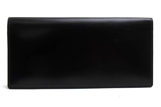 ○ソメスサドル SOMES SADDLE 馬革 コードバン 長財布 HV-01 HANOVER ハノーバー 束入れ 小銭入れなし 札入れ 二つ折り メンズ 【  中古