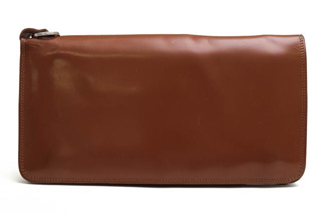 ○ポーター 吉田カバン PORTER 牛ステア クローム鞣し 馬革 長財布 037-02980 COUNTER WALLET カウンター 二つ折り 小銭入れあり   中古