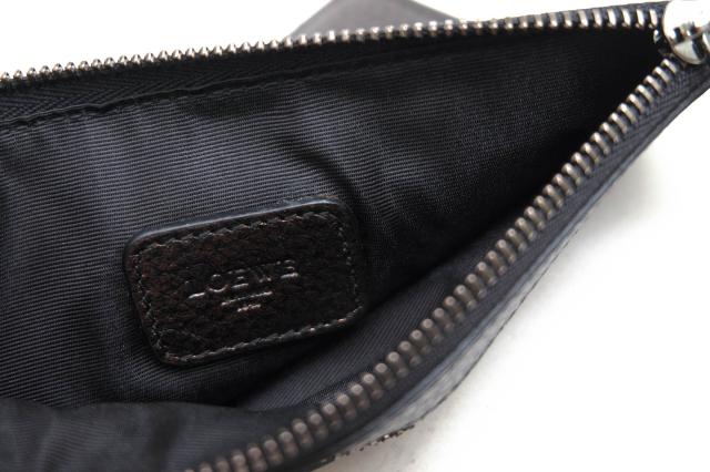 ○ロエベ LOEWE 天然皮革 財布 ポーチ 小銭入れあり メンズ 【中古】 中古_6
