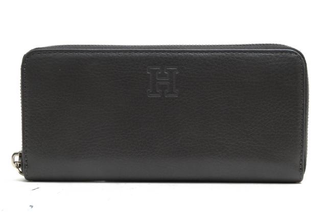 ○ヒロフ HIROFU ソフトバケッタ ナチュラルシュリンク仕上げ牛革 長財布 P25-50003 センプレ Hロゴ 小銭入れあり シボ革 シュリン 中古の通販は