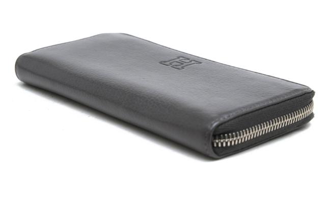 ○ヒロフ HIROFU ソフトバケッタ ナチュラルシュリンク仕上げ牛革 長財布 P25-50003 センプレ Hロゴ 小銭入れあり シボ革 シュリン 中古の通販は