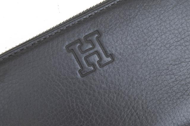 ○ヒロフ HIROFU ソフトバケッタ ナチュラルシュリンク仕上げ牛革 長財布 P25-50003 センプレ Hロゴ 小銭入れあり シボ革 シュリン 中古の通販は