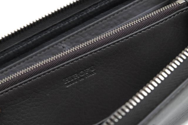 ○ヒロフ HIROFU ソフトバケッタ ナチュラルシュリンク仕上げ牛革 長財布 P25-50003 センプレ Hロゴ 小銭入れあり シボ革 シュリン 中古の通販は