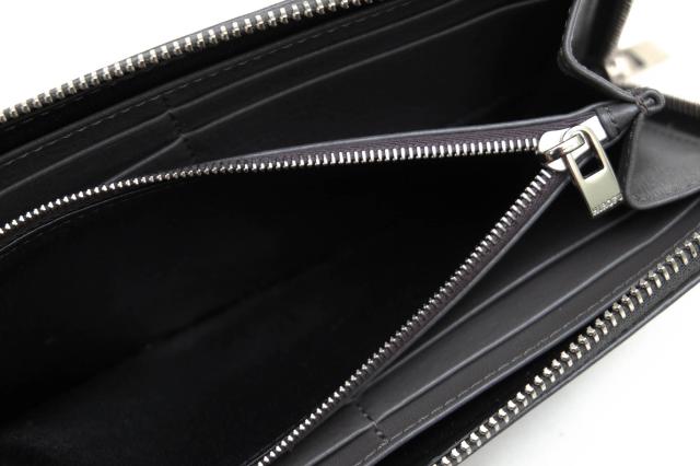 ○ヒロフ HIROFU ソフトバケッタ ナチュラルシュリンク仕上げ牛革 長財布 P25-50003 センプレ Hロゴ 小銭入れあり シボ革 シュリン 中古の通販は