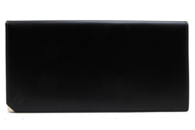 ○ロエベ LOEWE 牛革 カーフ 長財布 薄マチ 小銭入れなし 札入れ 二つ折り メンズ 【中古】 中古
