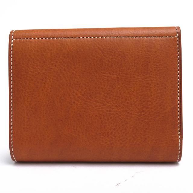 ○アトリエミー ateliermii ミネルバリスシオ イタリア産タンニン鞣し牛革 財布 TN-03 小銭入れあり 三つ折り メンズ 【中古】 中古 ○アトリエミー ateliermii ミネルバリスシオ イタリア産タンニン鞣し