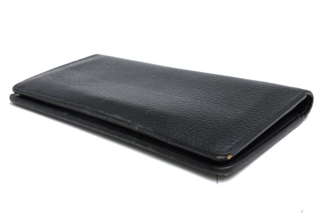 ○ヴィトン Louis Vuitton 牛革 長財布 M58802 Portefeuille Brazza