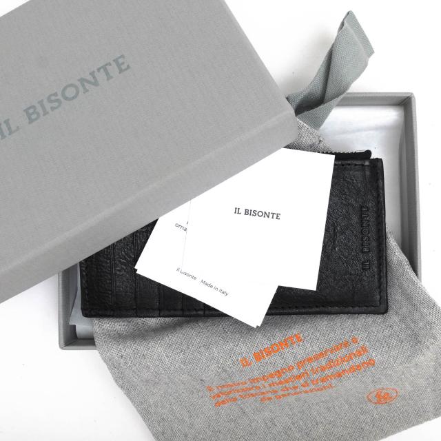 ○イルビゾンテ IL BISONTE バケッタレザー 牛革 財布 SVW001 POX001