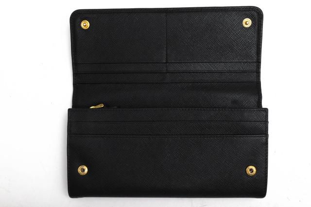 【最高峰美品】プラダ PRADA 現行 サフィアーノレザー コンパクト 財布 プラダ PRADA 1MV018 QWA F0002 二つ折り財布 レディース 財布