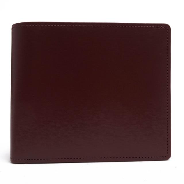 ○キプリス CYPRIS ボックスカーフ 牛革 財布 4411 小銭入れあり 二つ折り メンズ 【中古】 中古