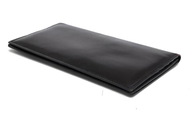 ○K.T.ルイストン K.T.Lewiston 馬革 長財布 KTW032 Cordovan Wallet 小銭入れなし 札入れ 二つ折り メンズ 【中古】 中古