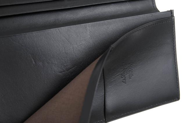 ○K.T.ルイストン K.T.Lewiston 馬革 長財布 KTW032 Cordovan Wallet 小銭入れなし 札入れ 二つ折り メンズ 【中古】 中古