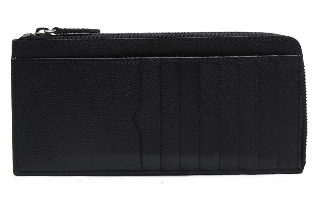 ○ボナベンチュラ BONAVENTURA ノブレッサレザー 牛本革 長財布 BWAT14 LONG L-ZIP WALLET 小銭入れあり L字ファスナー メンズ 【  中古