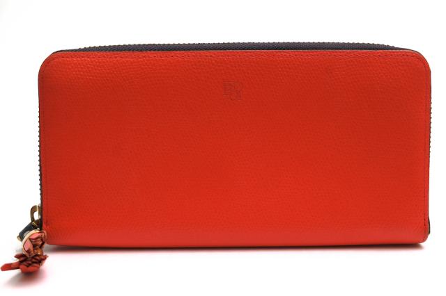○エポイ Epoi 牛革 長財布 SHIKI シキ 小銭入れあり ラウンドジップ ラウンドファスナー レディース 【中古】 中古