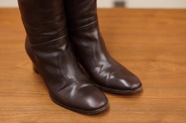 ○ヒロフ HIROFU ロングブーツ ブーツ レディース 中古の通販はau PAY  