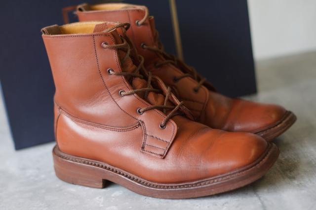 トリッカーズ Tricker S カントリーブーツ プレーントゥ ブーツ メンズ 中古の通販はau Pay マーケット ブランディング