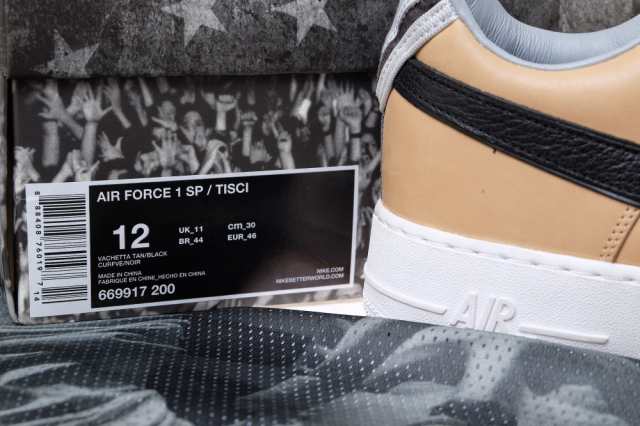 ○ナイキ NIKE AIR FORCE 1 SP TISCI-BROWN 669917-200/30 リカルド ...