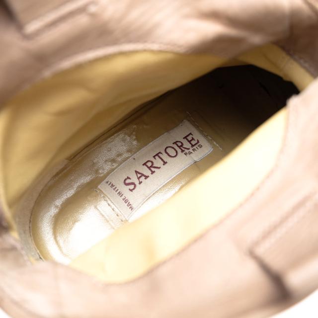 ○サルトル SARTORE 牛革 ペコスブーツ ミドル丈ブーツ レディース