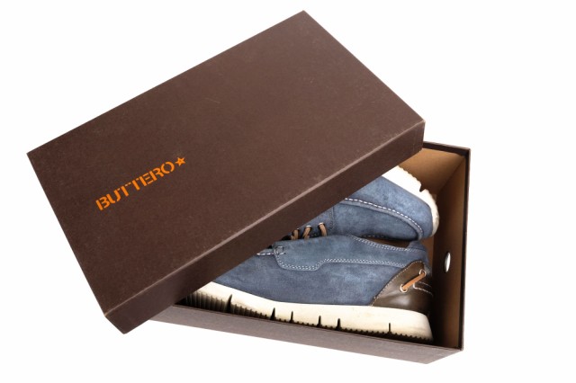 ○ブッテロ BUTTERO 牛革 カジュアルシューズ B5502 CARRERA モカシン Vibramソール メンズ 【中古】 中古