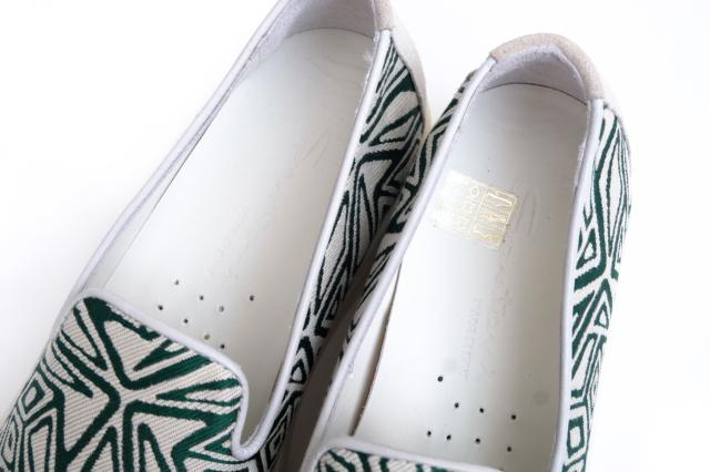 ○サントーニ Santoni  ローカットスニーカー 24065 刺繍テキスタイル スリッポン メンズ 【中古】 中古 ○サントーニ Santoni ローカットスニーカー 24065 刺繍テキスタイル