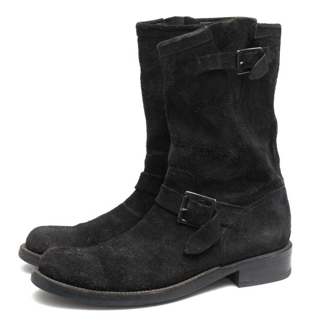 イサムカタヤマ バックラッシュ Isamu Katayama Backlash ダブルショルダースエード エンジニアブーツ 500 12 ヴィンテージ加工 中古の通販はau Pay マーケット ブランディング