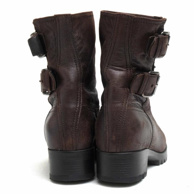 ○プラダ PRADA ショートブーツ エンジニアブーツ ショートエンジニアブーツ レディース 【中古】 中古_3