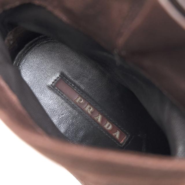 ○プラダ PRADA ショートブーツ エンジニアブーツ ショートエンジニアブーツ レディース 【中古】 中古_7